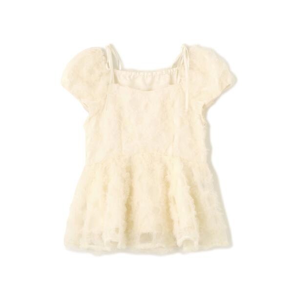 ジル バイ ジル スチュアート（JILL by JILL STUART）/フラワーチュールペプラムブラウス_12