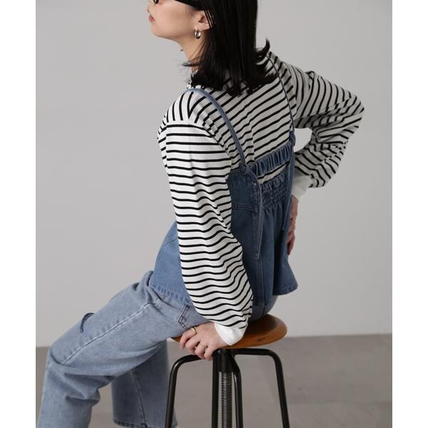 フリーズマート（Free's Mart）/フロントジップデニムキャミ