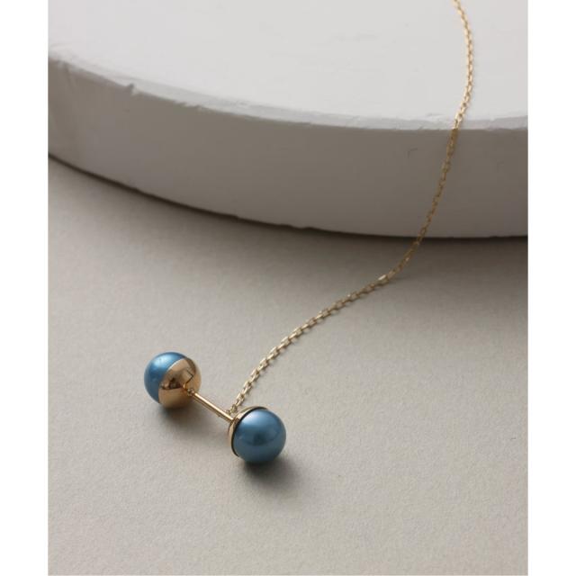 Lilas バイスピック＆スパン　インディゴパール6mm1粒ネックレス K10 リラバイスピック＆スパン（Lilas by Spick and Span