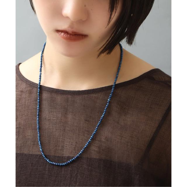 リラバイスピック＆スパン（Lilas by Spick and Span）/インディゴパール3mm60cmネックレス K10_4