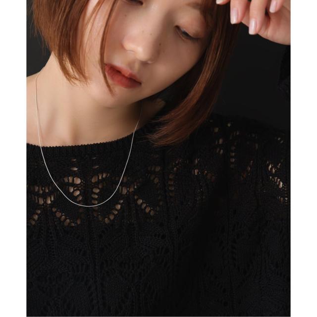 リラバイスピック＆スパン（Lilas by Spick and Span）/【SAMH by LILAS】マジックチェーン50cmネックレス SV_1