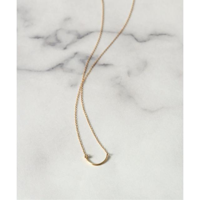 リラバイスピック＆スパン（Lilas by Spick and Span）/Uミルモチーフ1粒ダイヤネックレス K10の通販は