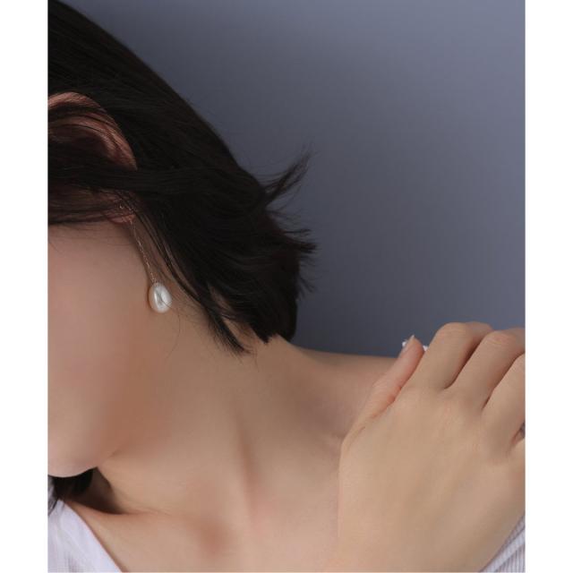 リラバイスピック＆スパン（Lilas by Spick and Span）/バロックパール10mmチェーンピアス K10（両耳） 32,175円