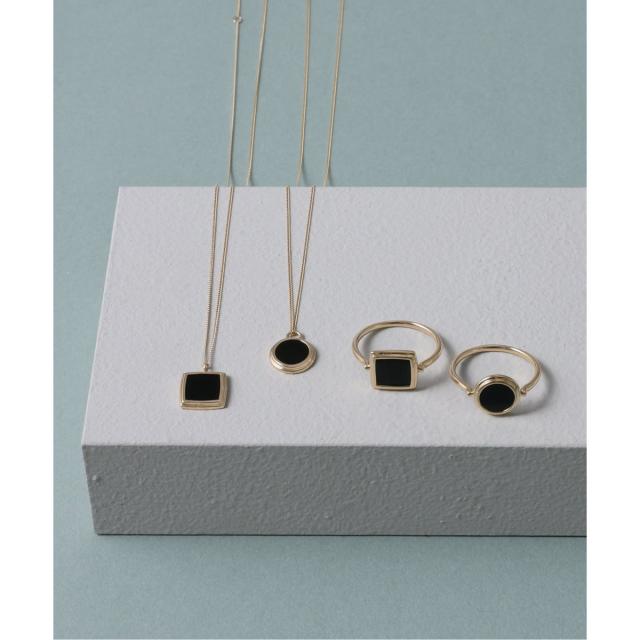 リラバイスピック＆スパン（Lilas by Spick and Span）/《WEB限定》スライスオニキスサークルリング K10_6
