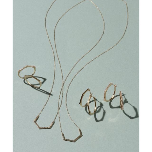 K10リラLilasスピックアンドスパン　スライスルビー ネックレス リラバイスピック＆スパン(Lilas by Spick and Span) レディース の