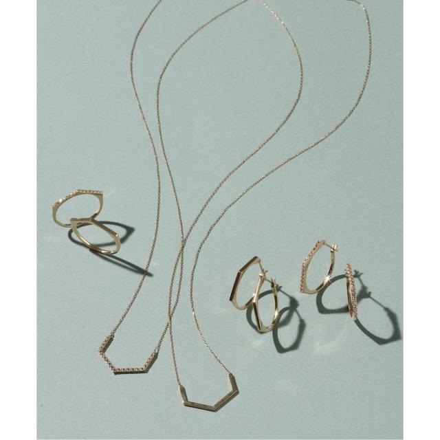 リラバイスピック＆スパン（Lilas by Spick and Span）/arrow ラインリングK10_6