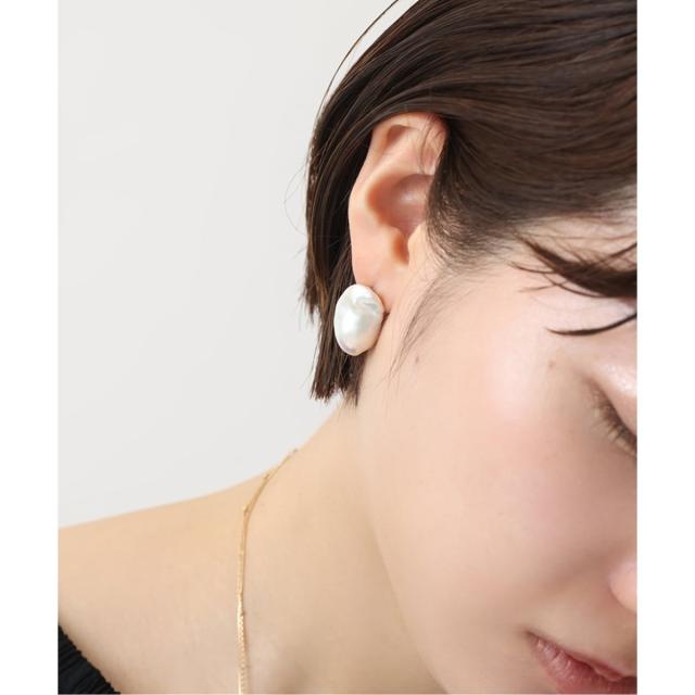 リラバイスピック＆スパン（Lilas by Spick and Span）/《WEB限定》【SAMH by LILAS】 オイスターパールピアス SV(両耳)