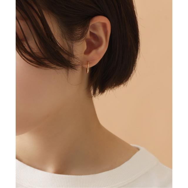 Lilas 1.5パイプ3.5cmルーフピアス K10（両耳） arrowライン ピアス