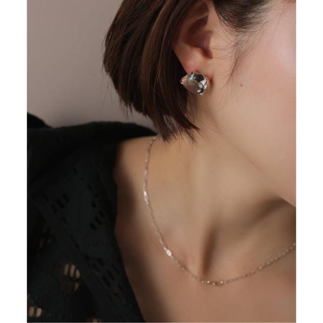 リラバイスピック＆スパン（Lilas by Spick and Span）/【SAMH by LILAS】マロンクォーツピアス SV（両耳）
