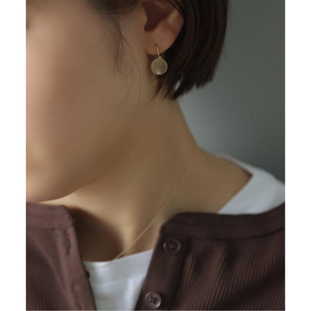 リラバイスピック＆スパン（Lilas by Spick and Span）/サンライズプレートピアス K10（両耳）_1