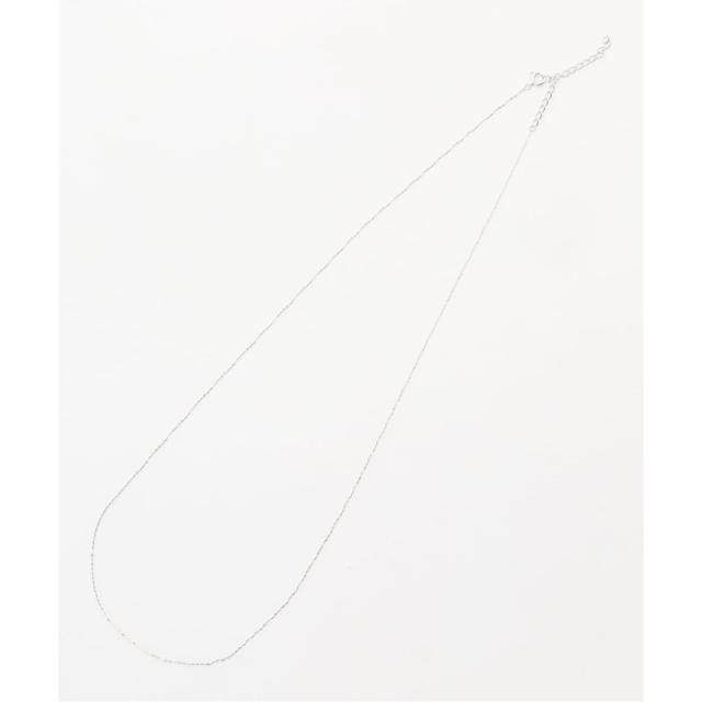 リラバイスピック＆スパン（Lilas by Spick and Span）/《WEB限定》シャインカットアズキチェーンネックレス 50cm WG K10_8