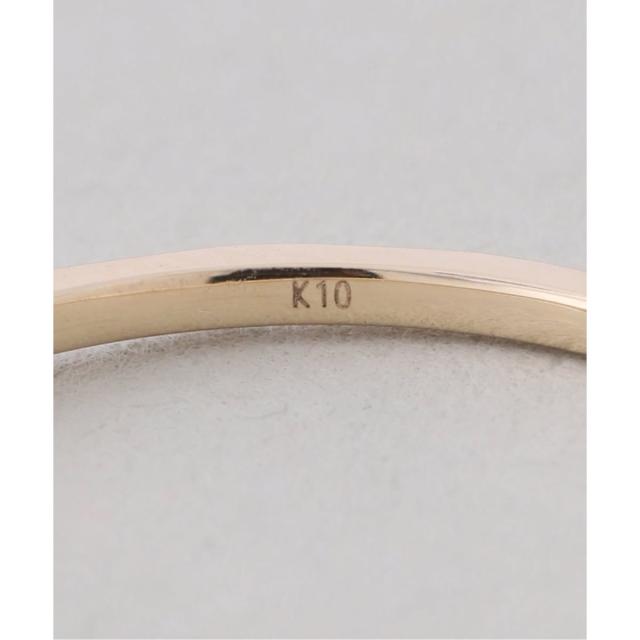 リラバイスピック＆スパン（Lilas by Spick and Span）/ホワイトトパーズカットリング K10_9