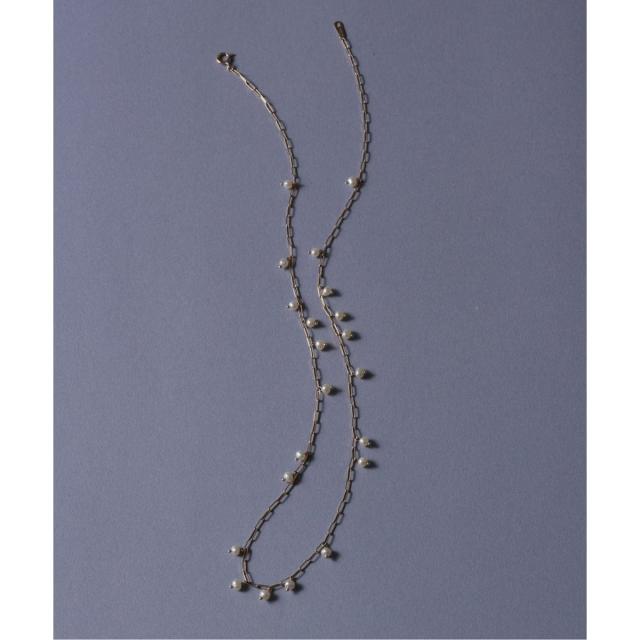 リラバイスピック＆スパン（Lilas by Spick and Span）/ポテトパールステーションネックレス K10