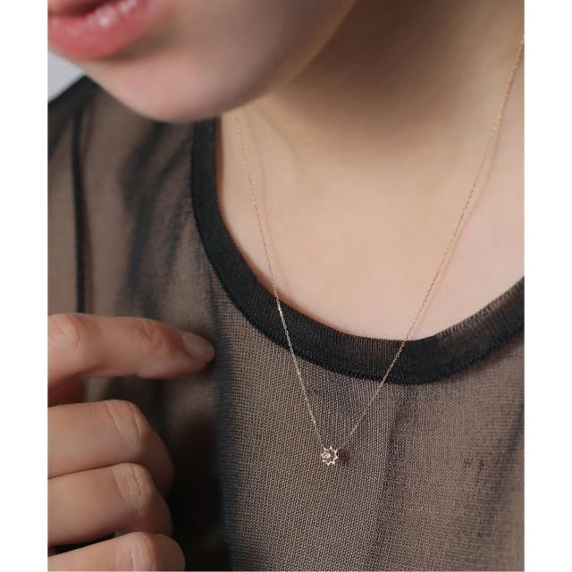 リラバイスピック＆スパン（Lilas by Spick and Span）/《WEB限定》ブラウンH&Cダイヤオクタグラム45cmネックレス K10_2