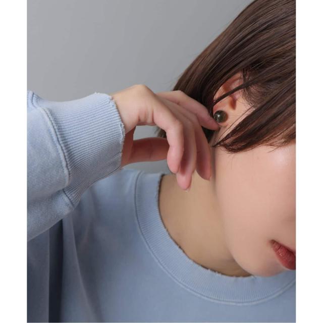 リラバイスピック＆スパン（Lilas by Spick and Span）/ラウンド*キューブカラーストーンピアス K10（両耳）_7