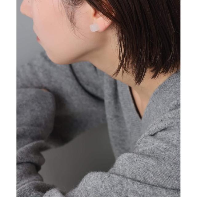 リラバイスピック＆スパン（Lilas by Spick and Span）/ラウンド*キューブカラーストーンピアス K10（両耳）_11