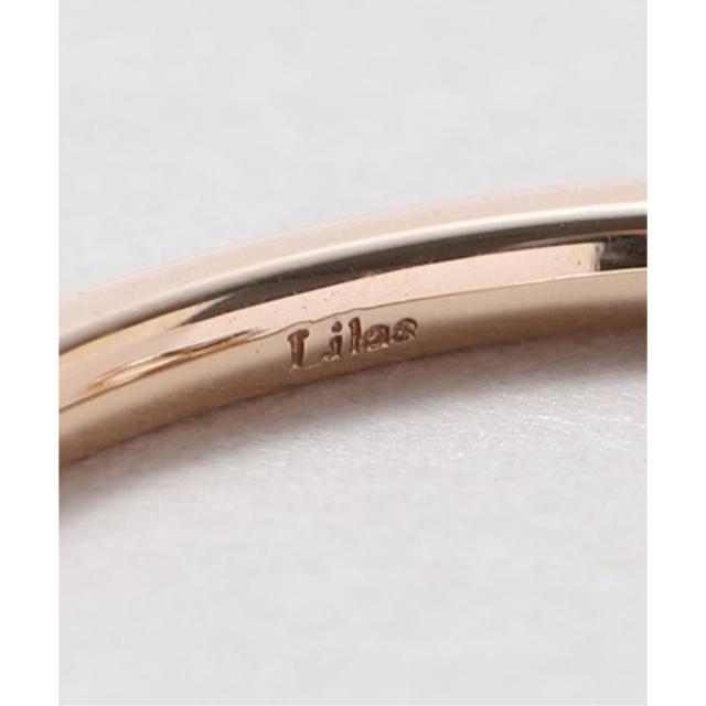 リラバイスピック＆スパン（Lilas by Spick and Span）/ホワイトトパーズオーバルリング K10_10