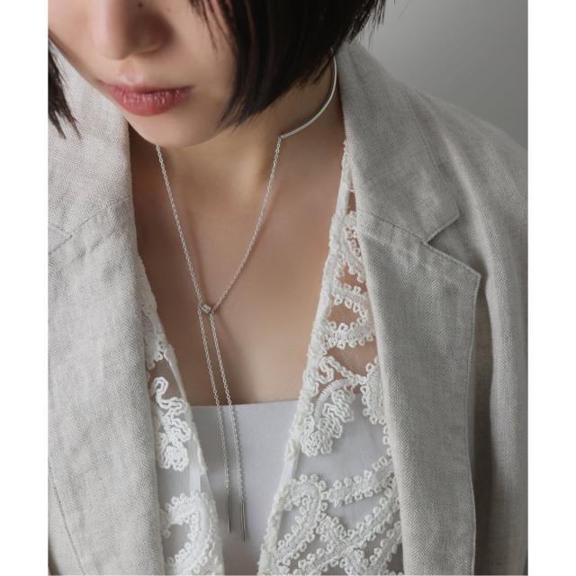 リラバイスピック＆スパン（Lilas by Spick and Span）/【SAMH by LILAS】ラリエットパイプチョーカー SV