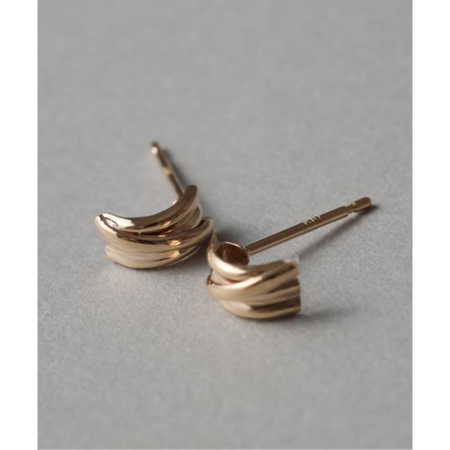 リラバイスピック＆スパン（Lilas by Spick and Span）/《WEB限定》クロスラインピアス K10（両耳）