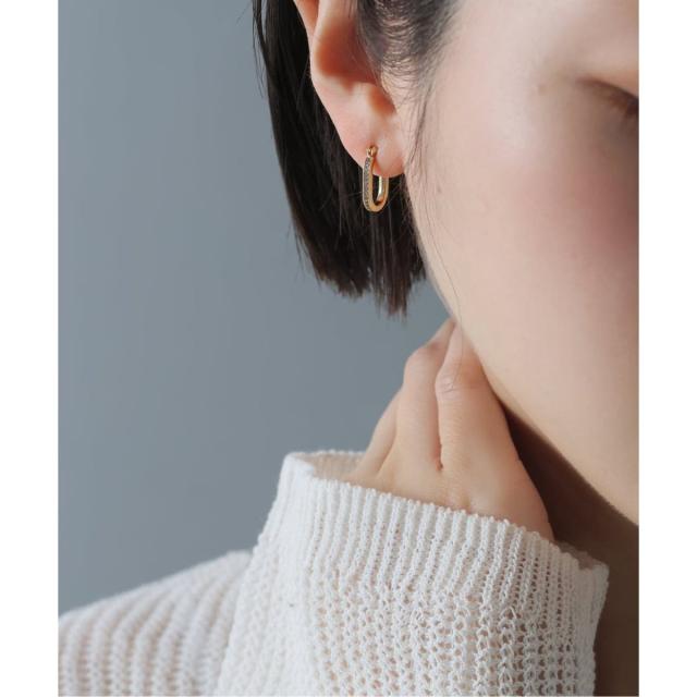 リラバイスピック＆スパン（Lilas by Spick and Span）/《WEB限定予約》【SAMH by LILAS】ホワイトトパーズフープピアスK18GP（両耳）_1