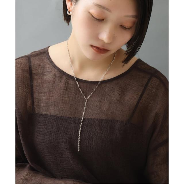 リラバイスピック＆スパン（Lilas by Spick and Span）/【SAMH by LILAS】ラウンドチェーン60cmネックレス SV_1