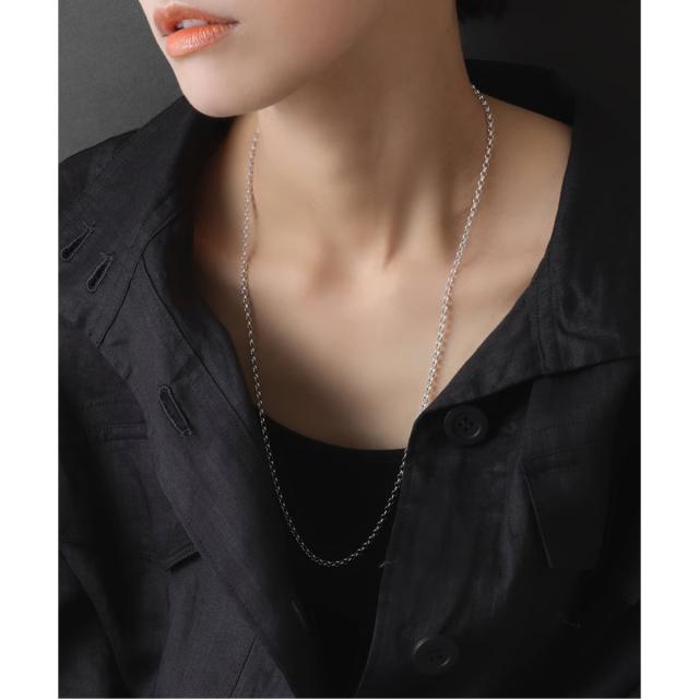 リラバイスピック＆スパン（Lilas by Spick and Span）/【SAMH by LILAS】ラウンドチェーン60cmネックレス SV_3