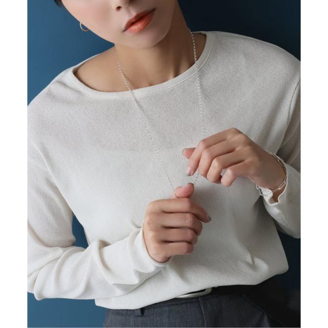 リラバイスピック＆スパン（Lilas by Spick and Span）/【SAMH by LILAS】ラウンドチェーン60cmネックレス SV_5