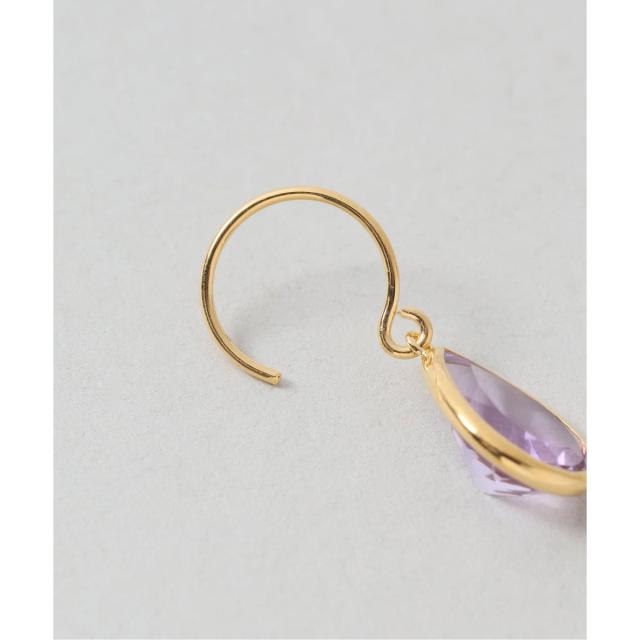 リラバイスピック＆渡り間（Lilas by Spick and Span）/《WEB押さえる》【SAMH by LILAS】ピンクアメジストピアス SVK18GP（両耳）