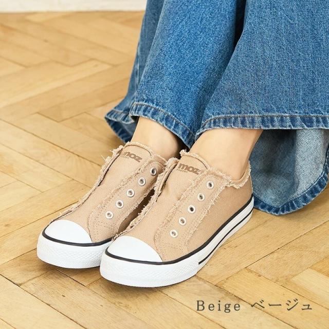 ウィッシュミーメル セット モズモカシン モズ（moz）/【25春夏再入荷】MOZ モズ紐なしスリッポン
