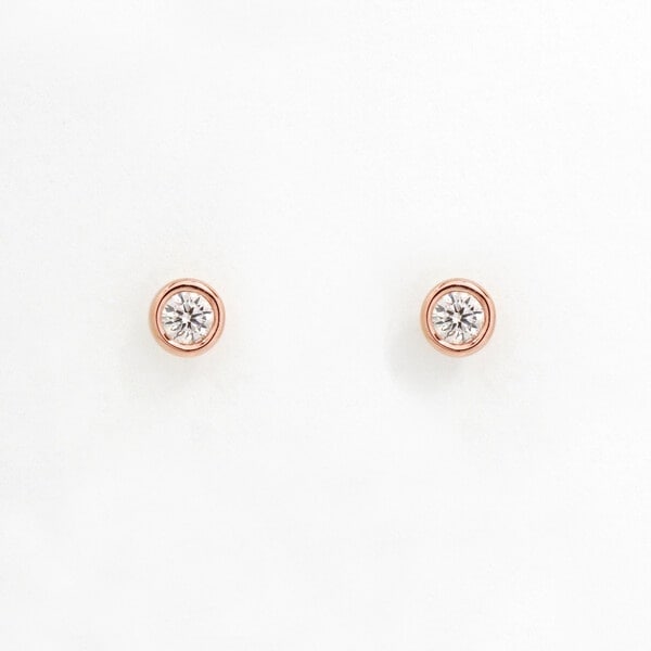 エステール/【ＷＥＢ限定】Ｋ１０　ピンクゴールド　ダイヤモンド　ピアス