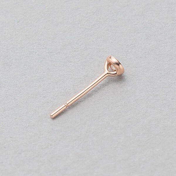 エステール/【ＷＥＢ限定】Ｋ１０　ピンクゴールド　ダイヤモンド　ピアス_7