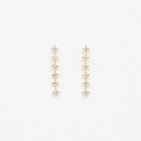 エステール（ESTELLE）/【WEB限定】K10 イエローゴールド ダイヤモンド ピアス