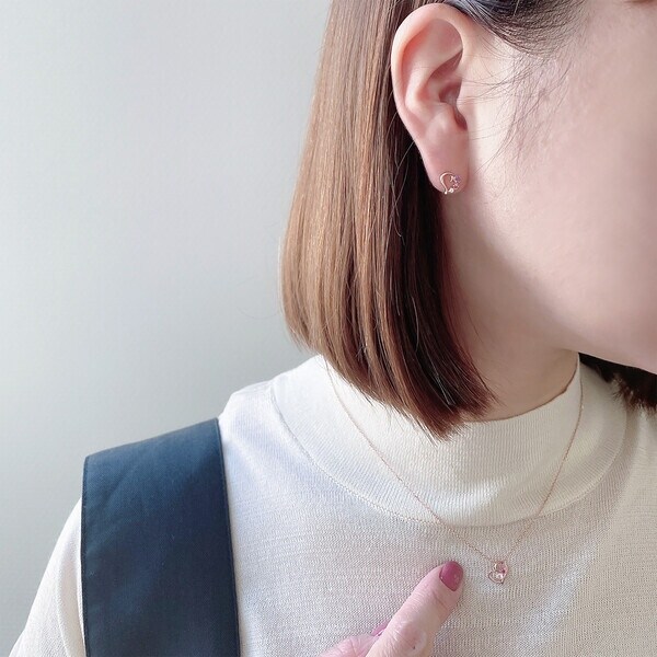 エステール ピアスセット 天然ストーン エステール（ESTELLE