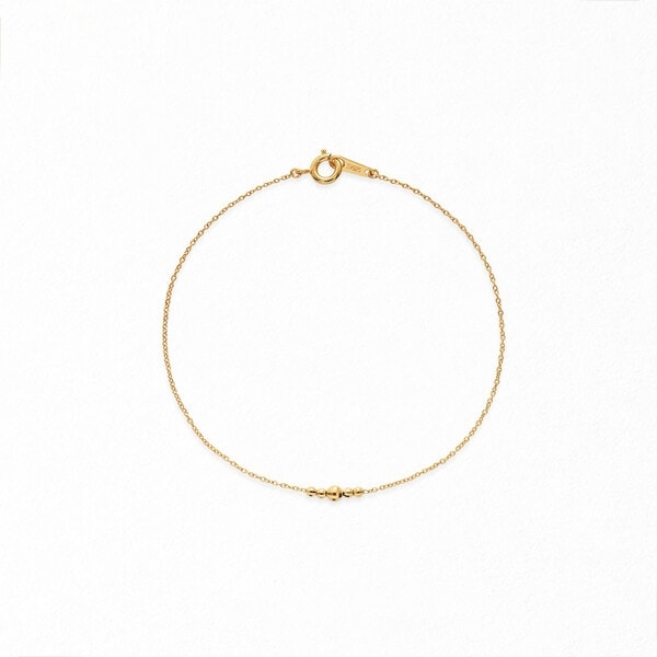 エステール（ESTELLE）/シルバー イエローゴールドメッキ ブレスレットの通販は 7,700円