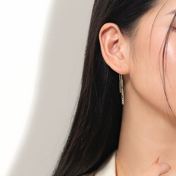 エステール（ESTELLE）/【WEB押さえる】K10 黄色ゴールド アメリカン ピアス
