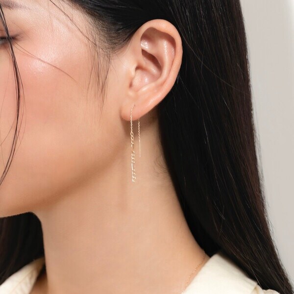 エステール（ESTELLE）/【WEB押さえる】K10 黄色ゴールド アメリカン ピアス