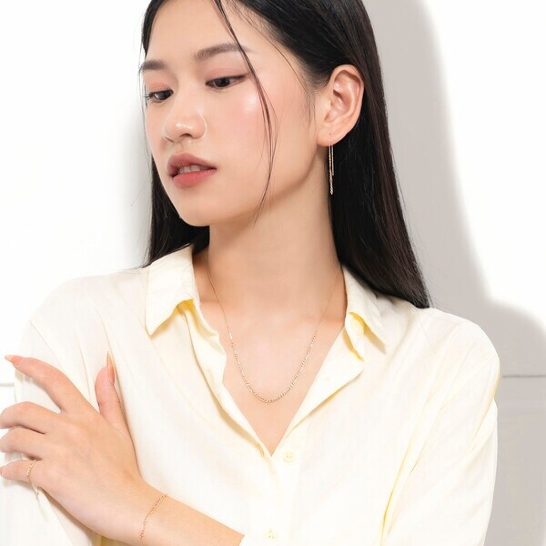 エステール（ESTELLE）/【WEB限定】K10 イエローゴールド ネックレス_9