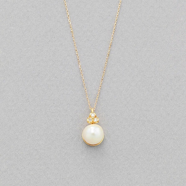 エステール（ESTELLE）/6月誕生石 K10 イエローゴールド あこや真珠