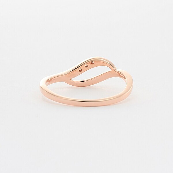 エステール（ESTELLE）/K10 ピンクゴールド ダイヤモンド リング（指輪）の通販は