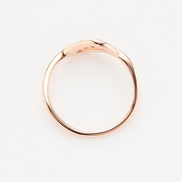 エステール（ESTELLE）/K10 ピンクゴールド ダイヤモンド リング（指輪）の通販は