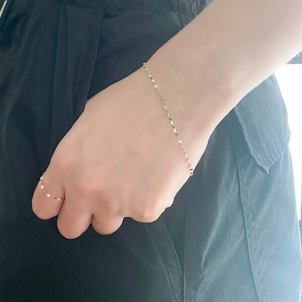 エステール ホワイトゴールド ブレスレット 【公式通販】