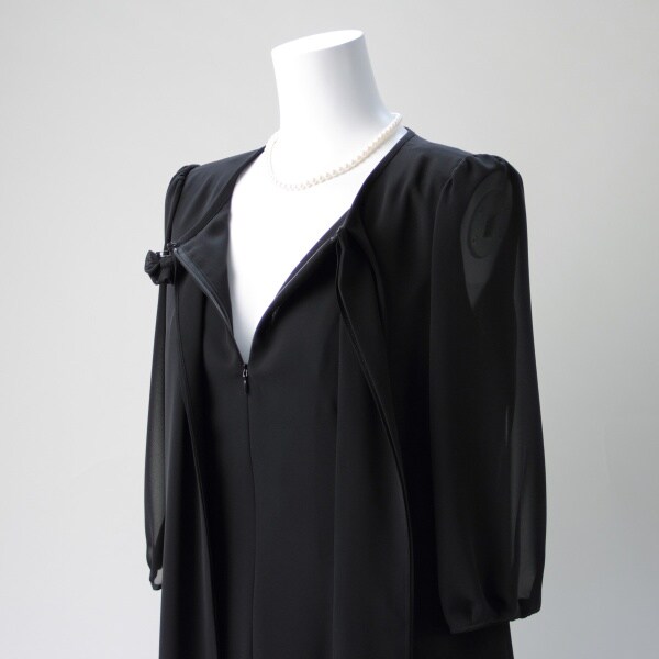 ソリテール/【夏用ブラックフォーマル】ウオッシャブル対応