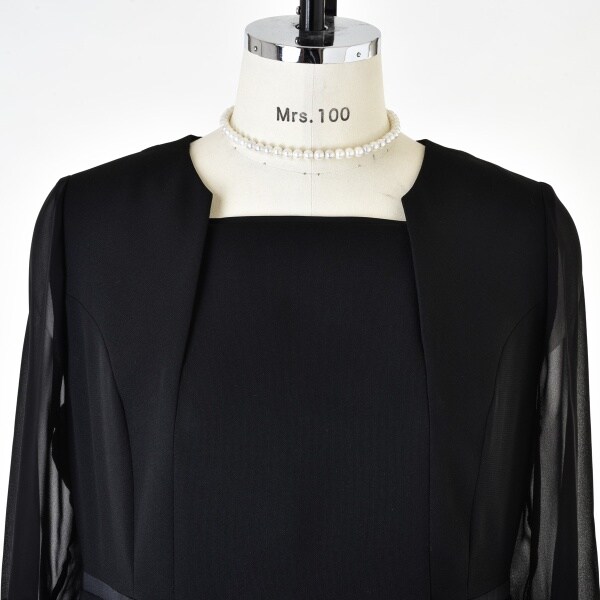 ソリテール/【大きいサイズ レディース ブラックフォーマル】【13〜23