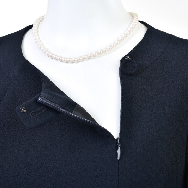 ソリテール/【お受験ワンピース】授乳対応・前開きお受験ワンピース