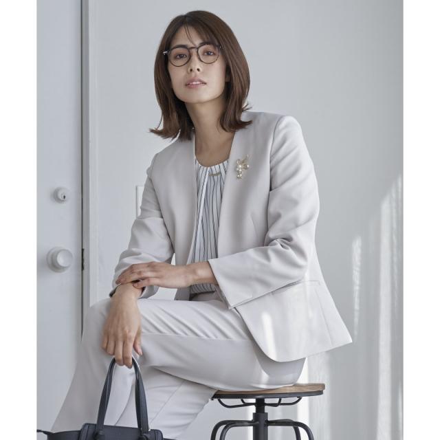 イッカ（ikka）/【洗濯機で洗える／セットアップ対応】ウォッシャブルVネックジャケットの通販は 8,306円