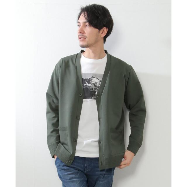 イッカ（ikka）/【洗濯機で洗える】ハイストレッチニットVネックカーディガンの通販は