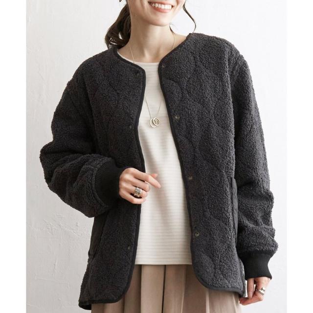 ikka ☆ イッカ ボアロングコート リバーシブル イッカ（ikka）/【撥水 