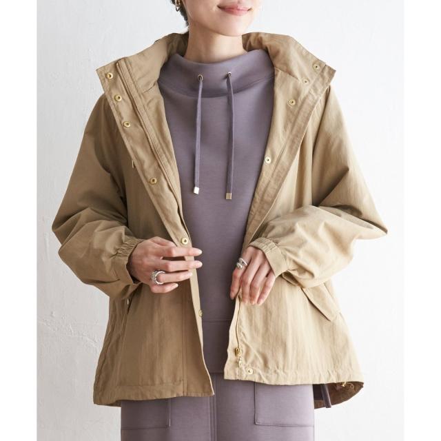 イッカ（ikka）/撥水裏付きマウンテンパーカー 5,834円