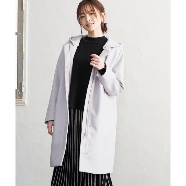 EGGKA コーデュロイトグルコート フード付き EGGKA コーデュロイトグルコート フード付き