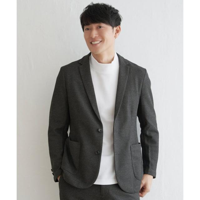 ジバンシィ ウール100％ テーラードジャケット 048B グレー GIVENCHY